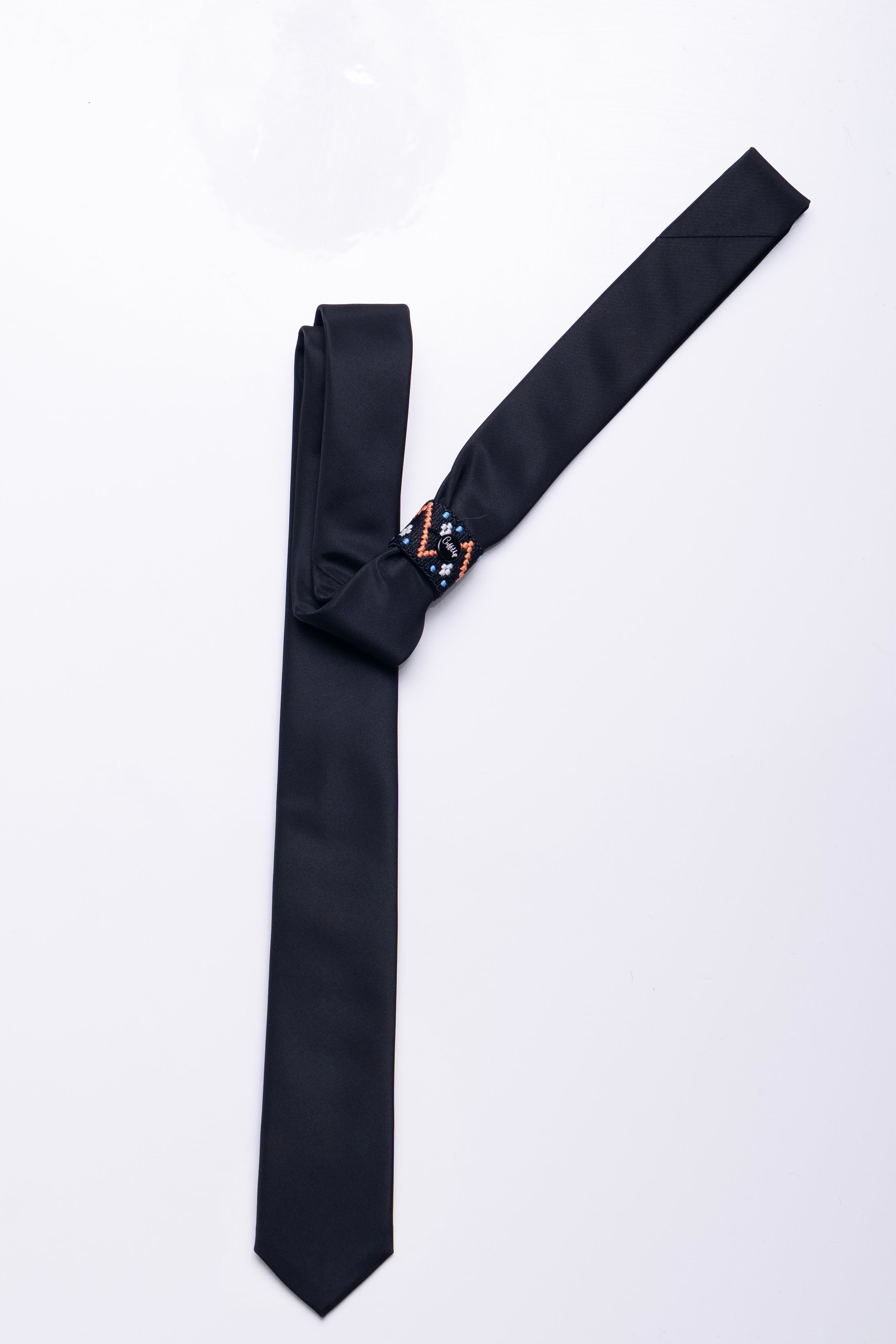 Tie Orange ZigZag