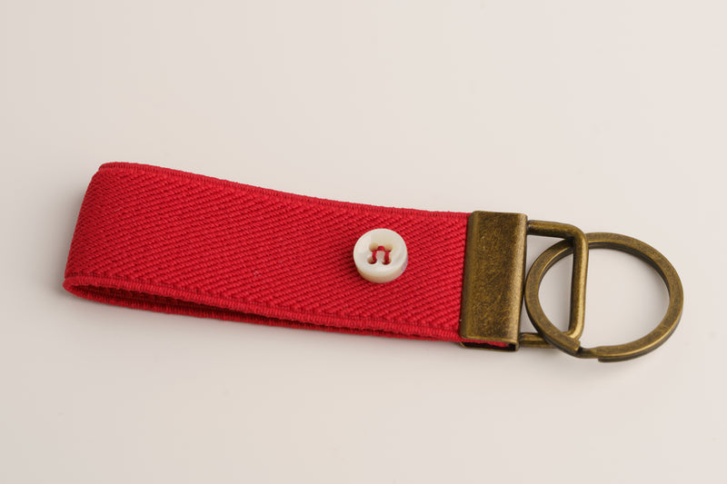 Red Rectangular Key Chain KeyChain - Red - cuffupstyle