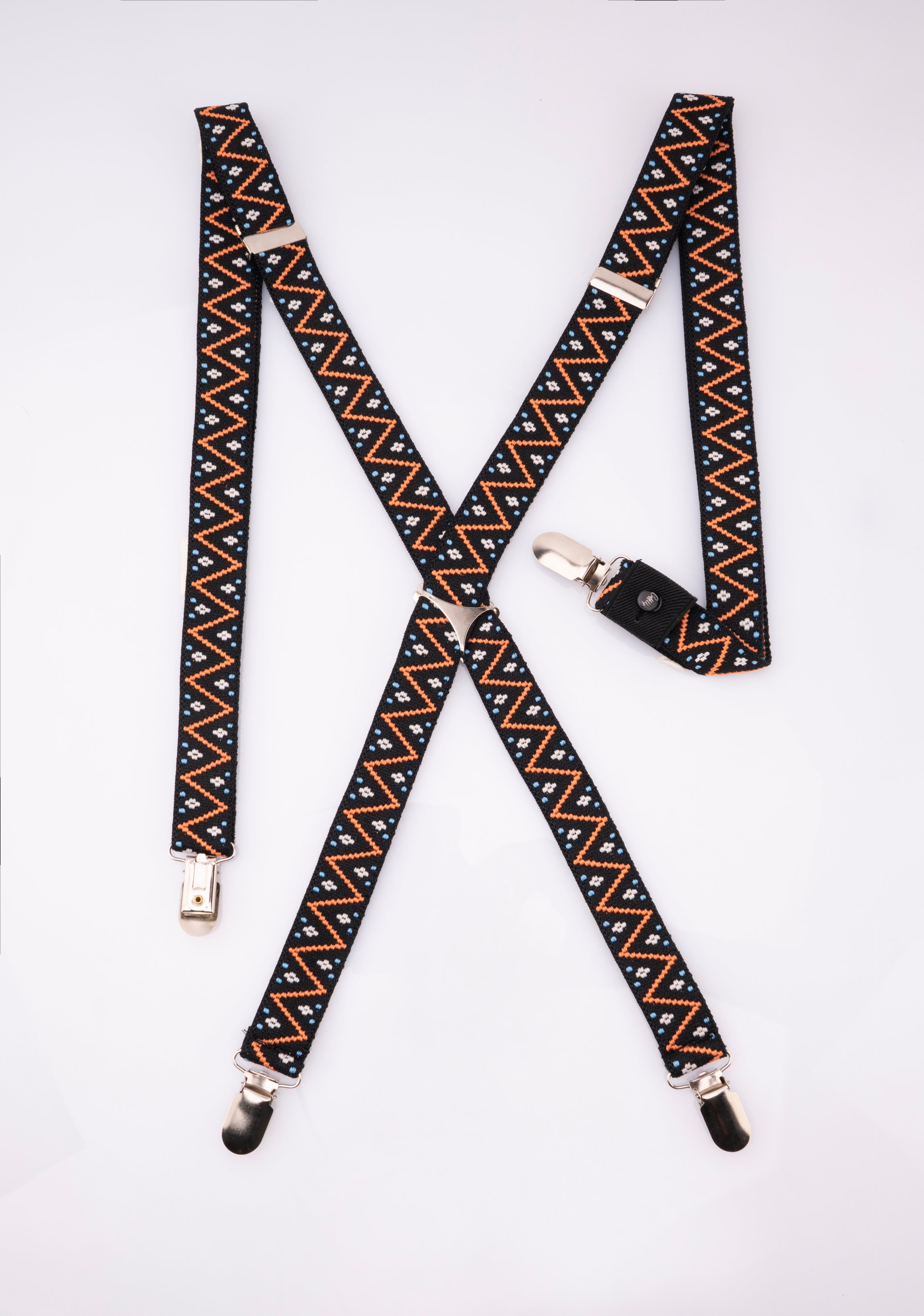 Braces OrangeZigZag
