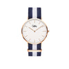 CuffWatch - Gold - Blue & White