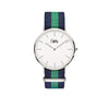 Cuff Watch - blu e verde