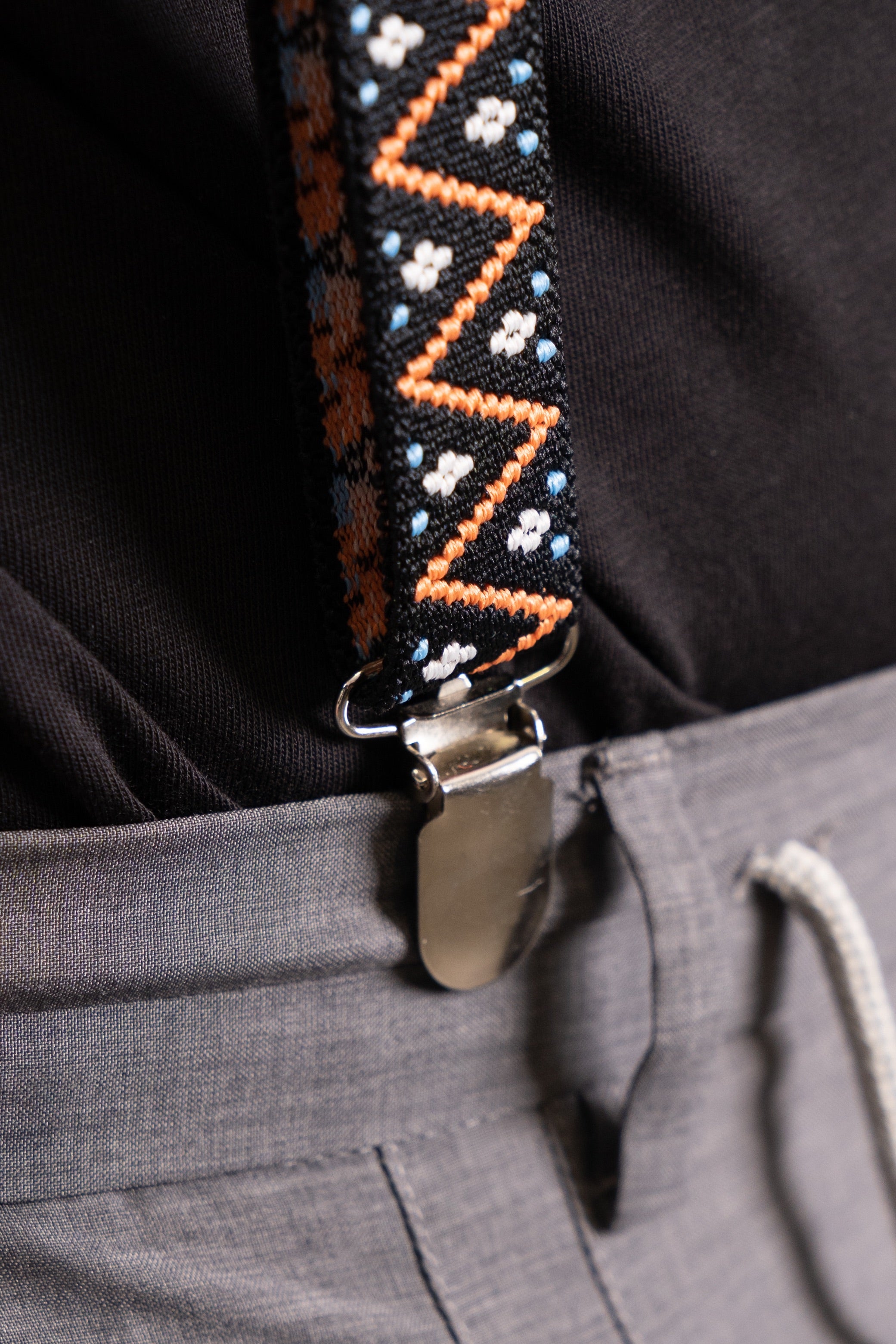 Braces OrangeZigZag