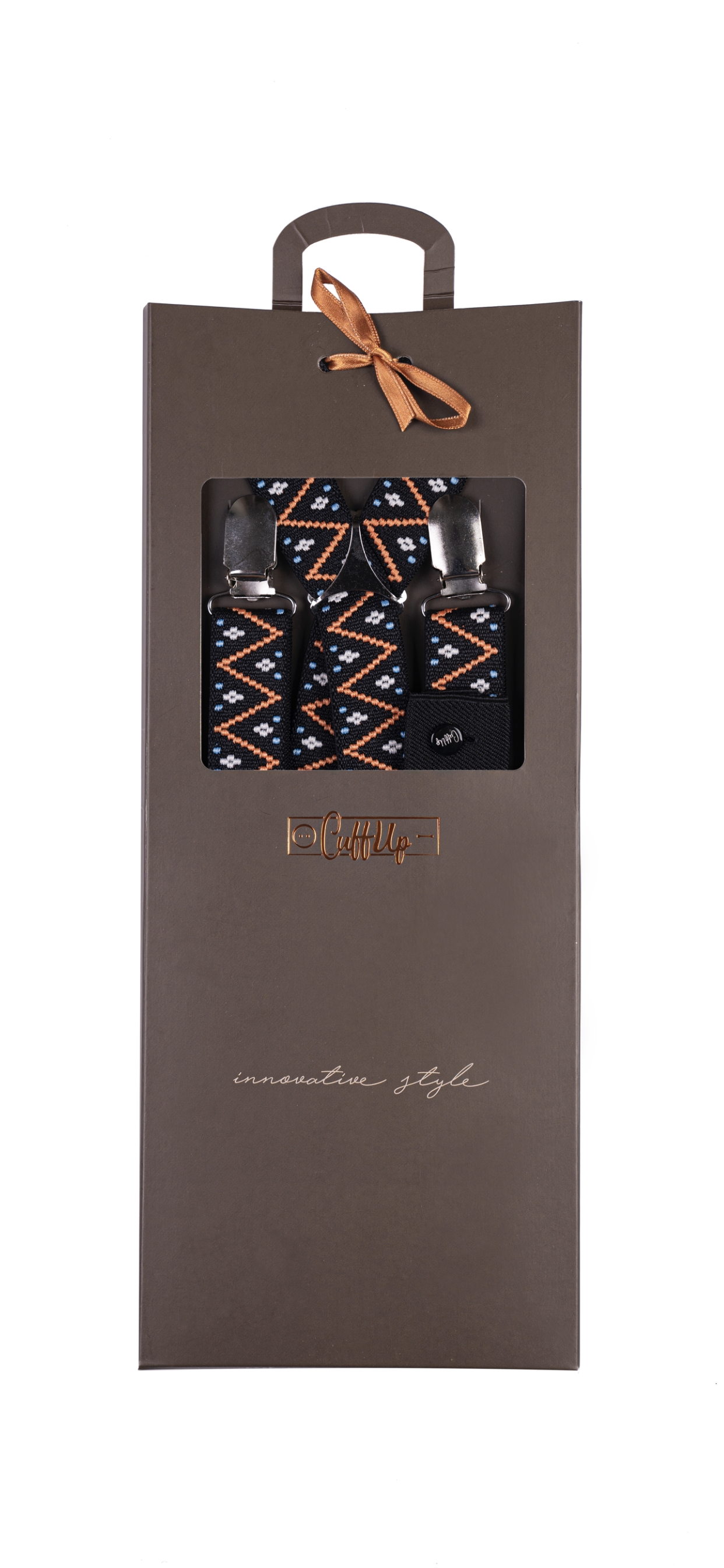 Braces OrangeZigZag